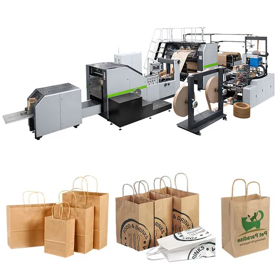 Rokin Brand Nuevo Diseñ O Bolsas De Hotel Maquina PARA Hacer Bolsas De Papel Usada Machine